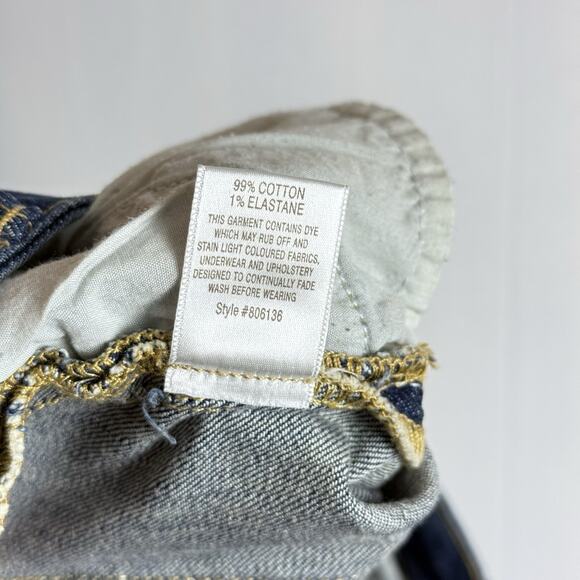 Witchery Australia Denim Shorts Womens Size 10 Dark Wash Blue Short‎ Cute Comfy - Picture 9 of 10